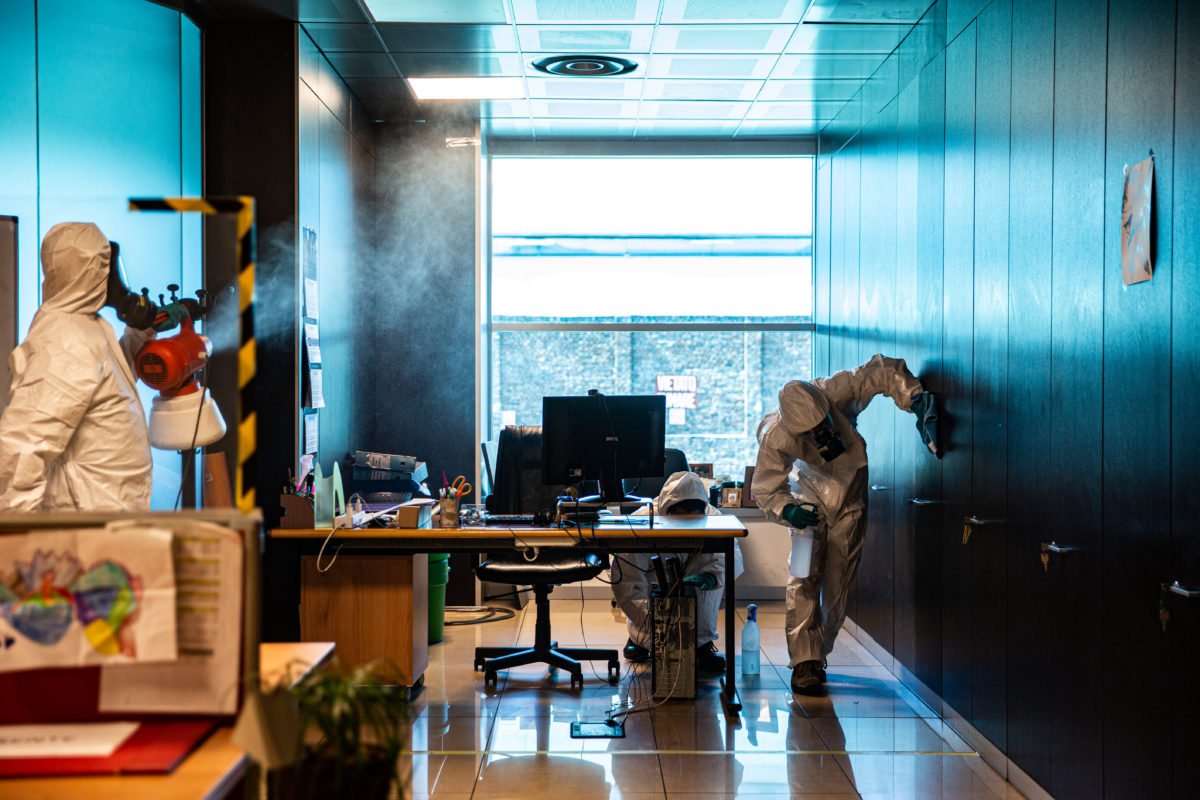 Benefits of Disinfecting Workplace
