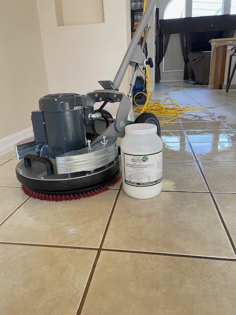 Low Moisture Cleaning Machine